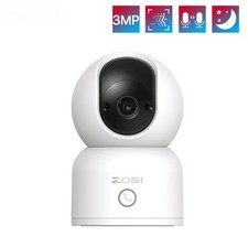 Home Pan/Tilt Smart Security IP Camera 2K360  Baby Pet Monitor AI Human Tracking