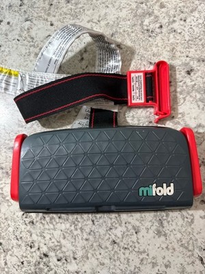 Mifold Grab And Go Compact Car Booster Portable Seat 40 To 100 Lbs Travel seat
