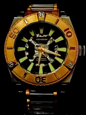 Aragon A232ROS SilverJet Skeleton Automatic 50mm