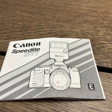 Canon Speedlite 277T User Manual Instruction English