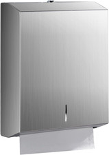 Paper Towel Dispenser Wall Mount - Multifold Trifold Paper Towel Dispensers, Lar