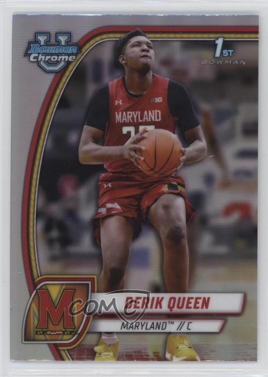 2024-25 Bowman U Chrome Refractor Derik Queen #19 5lz