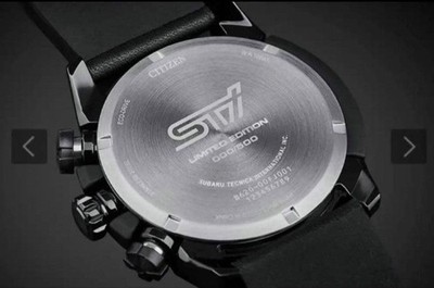 SUBARU Citizen STI SPORTS CHRONOGRAPH 2026 Limited to 500 New | eBay