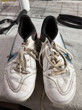 Nike Tiempo Legend 9 Club FG Soccer Cleats White/Blue SZ 6 DA1176-146 -USED-