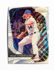 Noah Syndergaard ~ 2020 Panini Prizm ~ White Wave Prizm #163