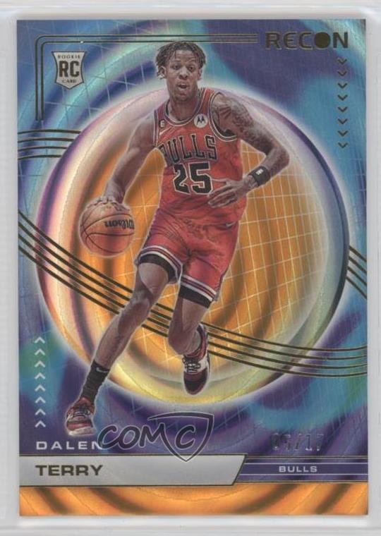 2022 Panini Recon Rookies FOTL Holo Orange /17 Dalen Terry #245 Rookie RC 12z3