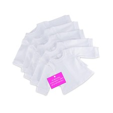Emily Rose 18 Inch Doll Clothes Value Basics 5-Pack Long Sleeved Bright White 18