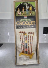 Vintage South Bend Lawnplay Croquet NIB Sealed Made In USA