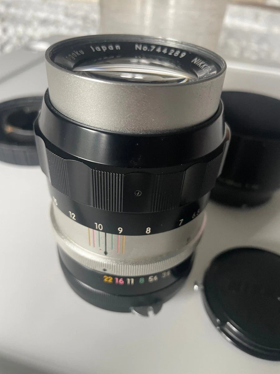 Nikon NIKKOR f/3.5 Camera Lenses 135mm Focal for sale - eBay