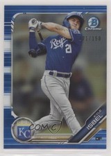 2019 Bowman Draft Chrome Blue Refractor 121/150 Kyle Isbel #BDC-106 4pn