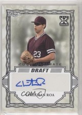 2020 Leaf Ultimate Draft Christian Roa #BA-CR1 Auto 3b3