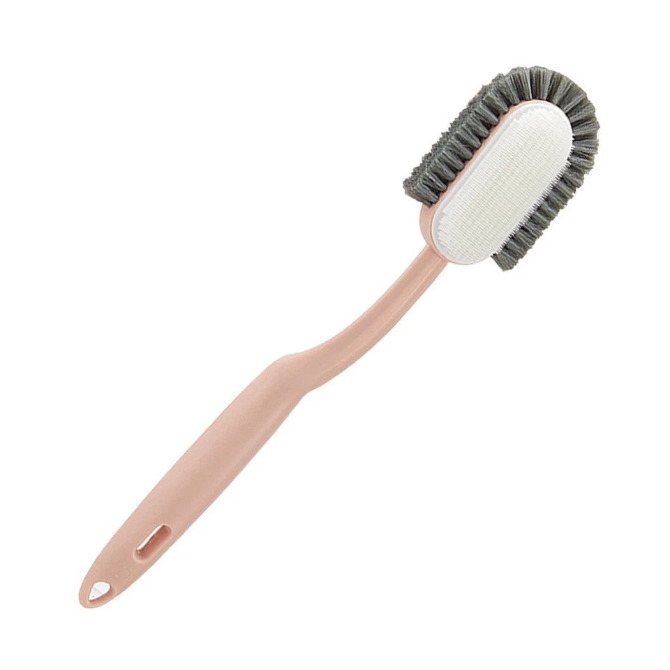 Plastic Scrub Cleaning Brush Practical Long Handle Brush for Home - Image 4 of 4
