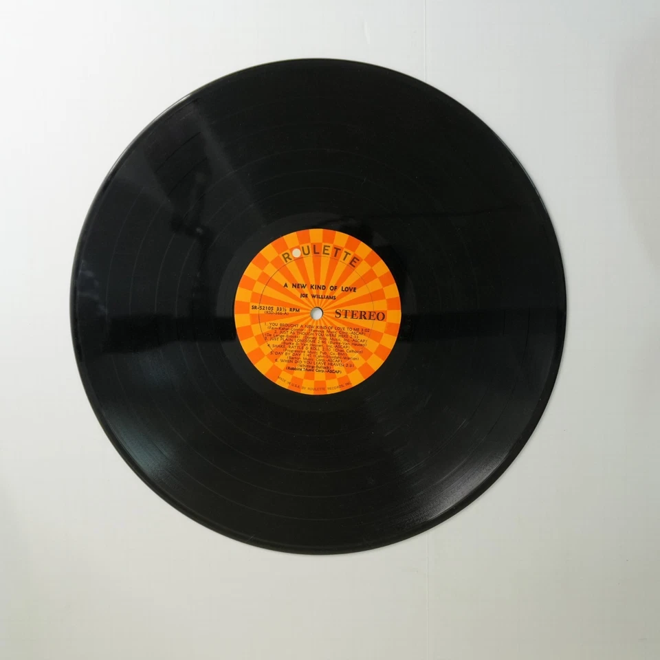 Joe Williams – A New Kind of Love – Roulette SR 52105 – Jazz LP Stereo Foto 4 de 4