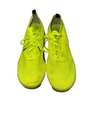 Size 12.5 Men s-  Nike Air VaporMax Flyknit 2 'Volt'