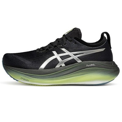 Asics GEL NIMBUS 27 Low Top Running Shoes Men's Black - 1011C030-001 New Size