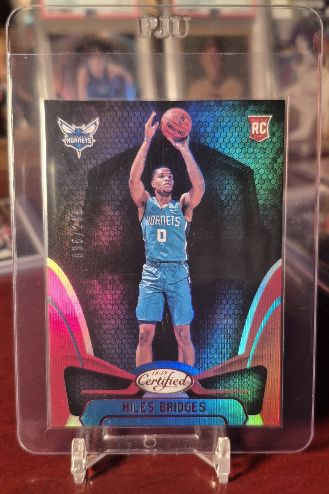 2018-19 Panini Certified - Miles Bridges #162 Mirror Red /299 (RC)