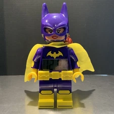Lego The Batman 9009334 Batgirl 10" Minifigure Alarm Clock | Purple/Yellow