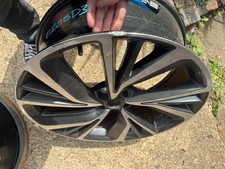 GENUINE 22" JAGUAR I-PACE 5056 ALLOY WHEEL RIM J9D3-1007-DC BUCKLED/KERB DAMAGE