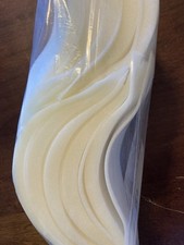 Shoulder Pads Uncovered Foam Ten Pair New. A-9