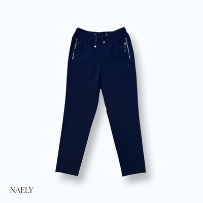 Damen Stretch Hose Kurzgröße 19-27 Chino Stoffhose Freizeithose