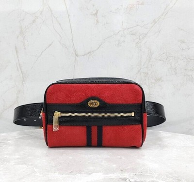 Gucci Ophidia Gürteltasche Samt rot 517076 148265156