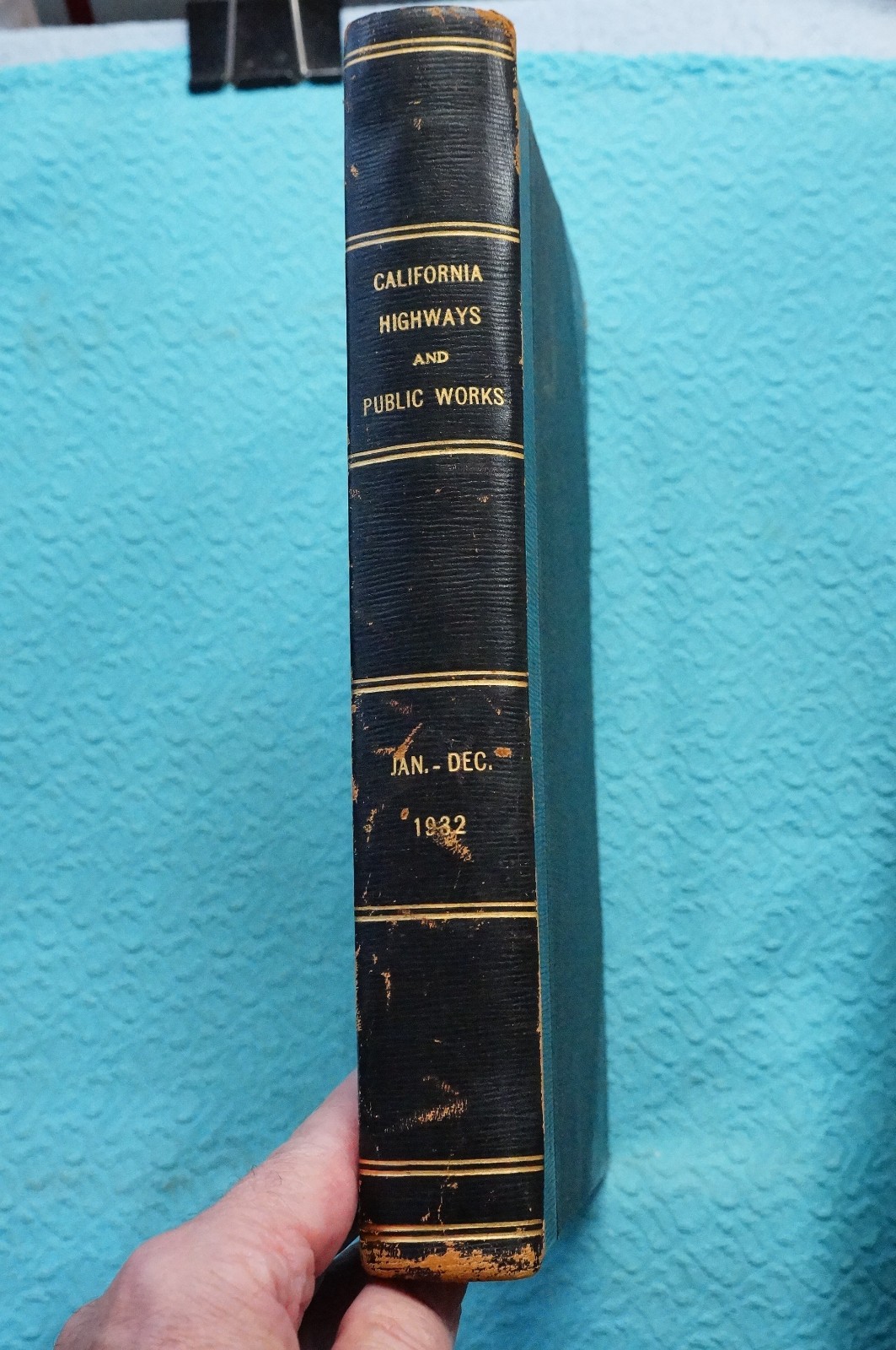 California Highways & Public Works Magazine - 1932 Bound