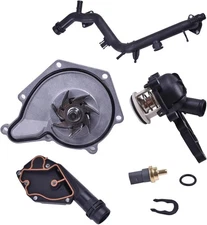 Engine Cooling System Kit compatible with Audi A4 Quattro 2009, A5 Quattro