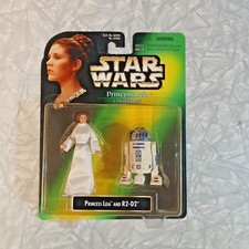 Star Wars Power of the Force Princess Leia Collection w  R2-D2 1997 NIB
