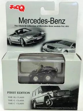 MercedesBenz ChoroQ Mini Car CClass Black with Display Case