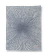 NEW 90 Barefoot Dreams CozyChic Covered in Prayer Stroller Blanket Moonbeam