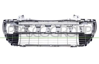 Grille centrale avant noire Peugeot 308 pour rénovation carrosserie 2011