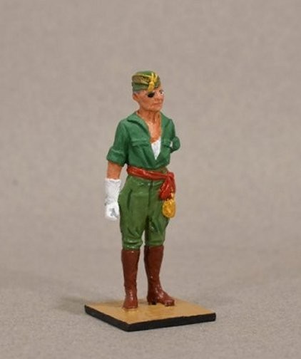 900-33 General Millán-Astray - Alymer Glossy Miniature Toy Soldiers