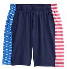 NWT Boy s Vineyard Vines RWB Lacrosse Shorts Size M 10-12
