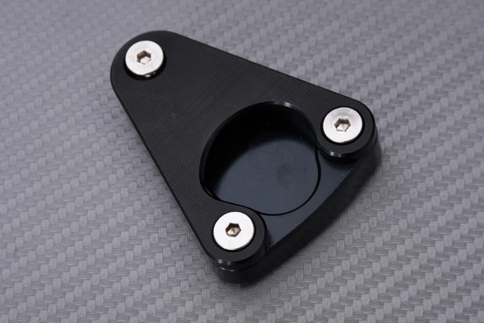 Extension béquille BMW M1000RR anti enfoncement pour stationnement sur herbe