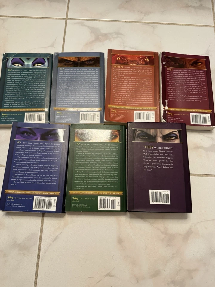 Lot of 7 Disney Kingdom Keepers Books Complete Set 1-7 Ridley Pearson - Image 3 of 3