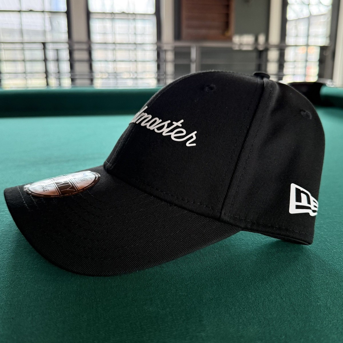 Omega Speedmaster New Era 9Forty Hats Cap Black Logo Adjustable