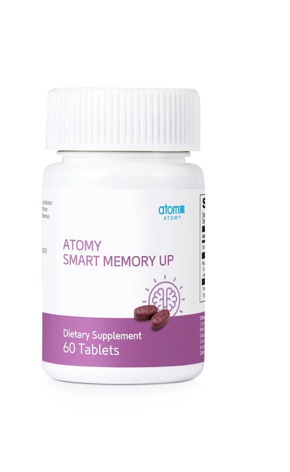Atomy Smart Memory Up Uva Arándano Planta Derivado Suplemento 60 Tabs NUEVO Foto 4 de 4