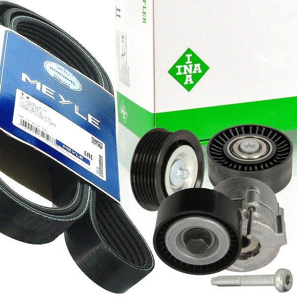 Meyle 6PK1374 Keilrippenriemen-Satz + Spanner FüR Mito Punto 500 Fiat Alfa-image