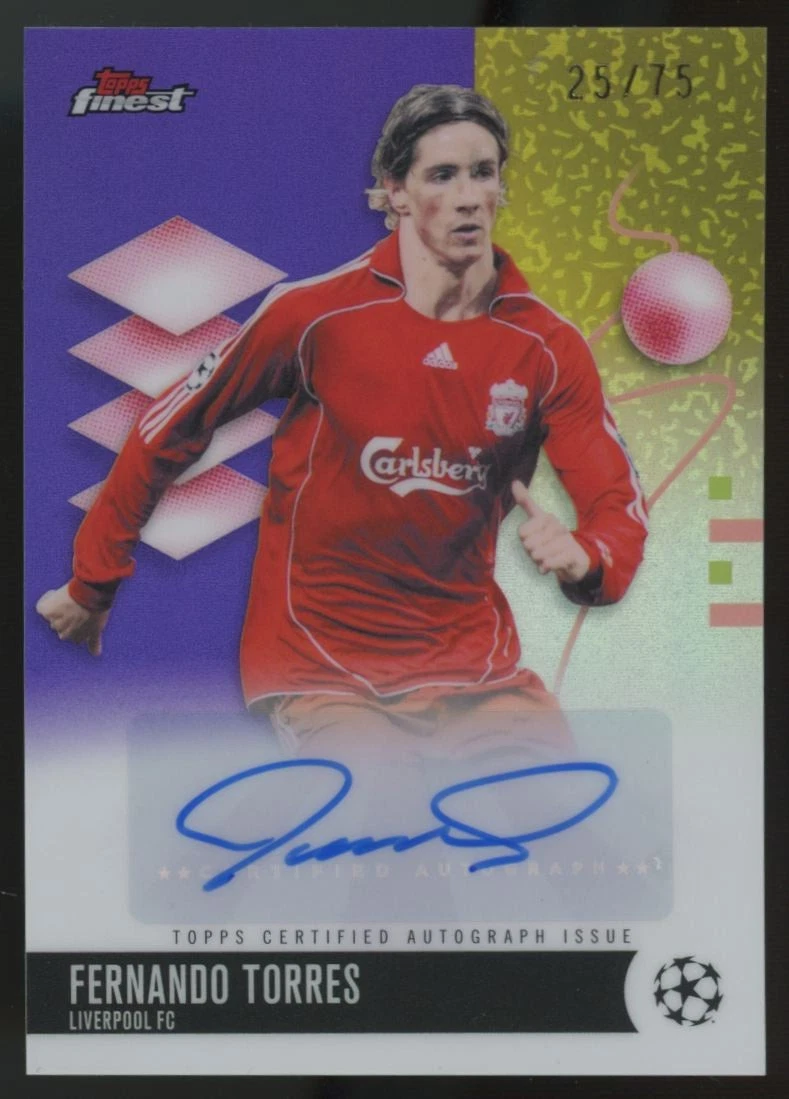 Topps Soccer Liverpool Autographed Sports Trading Cards