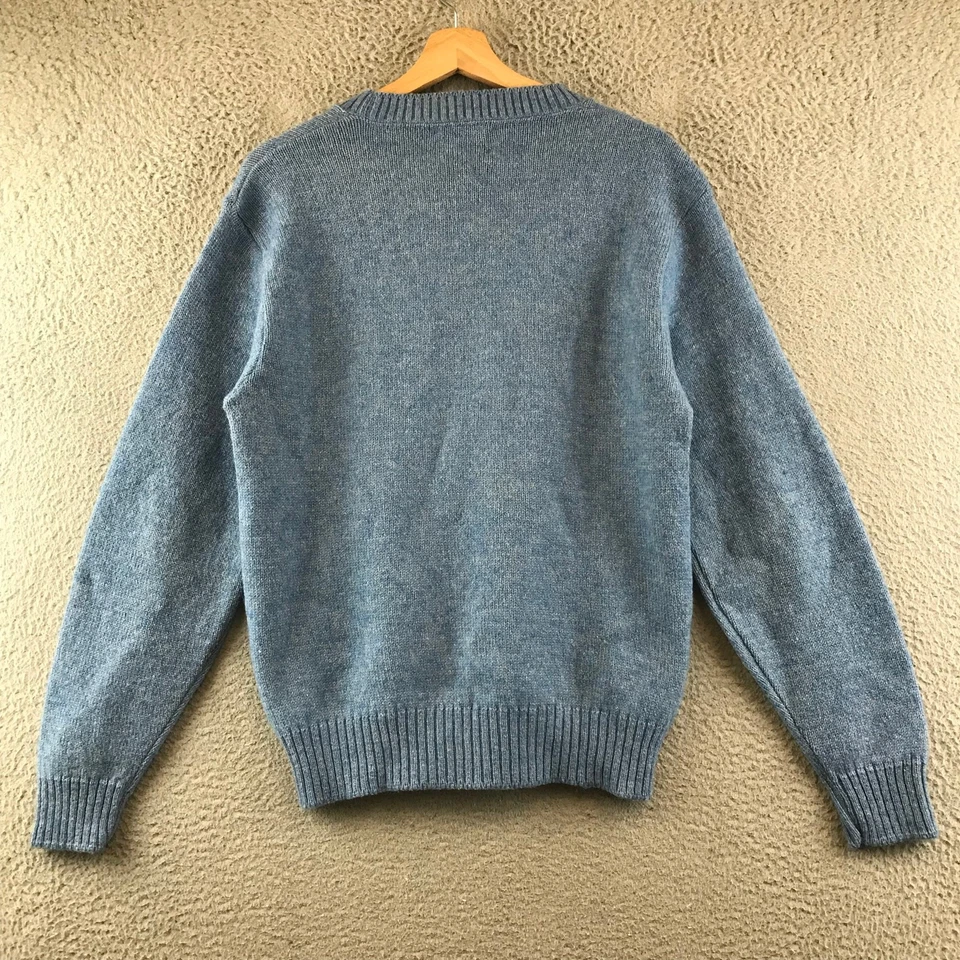 Suéter Jantzen Vintage Adulto M Azul Lana Tejido Años 80 Grueso Pullover Hombres Foto 2 de 4