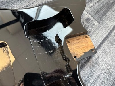 MJT VTJ Jazzmaster Body Alder Black Nitro | eBay