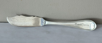 Chicago Grand Pacific Railroad Speisewagen Hotel Butter-/Obstmesser - versilbert