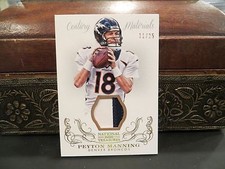 National Treasures Century Materials Jersey Broncos Peyton Manning 11/25  2013