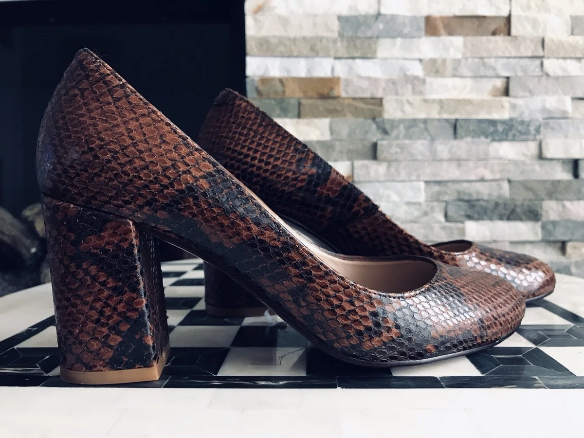 Minelli court shoes snake print. Size 3 36. RRP 135.00. eBay