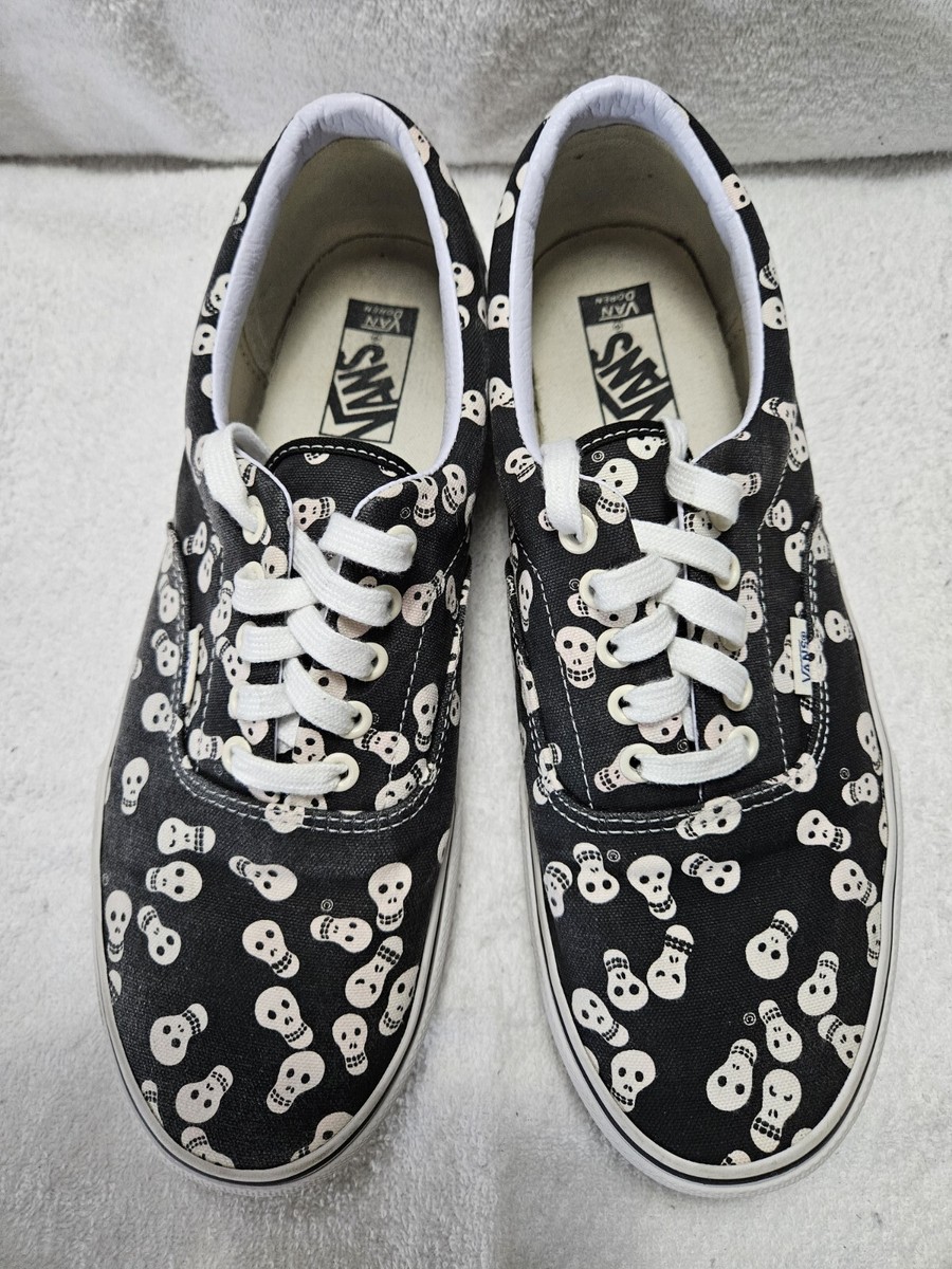 Vans x Van Doren Repeating Skulls Era Mens Size 11.5 Barely Vans x Van Doren Repeating Skulls Era Mens Size 11.5 Barely