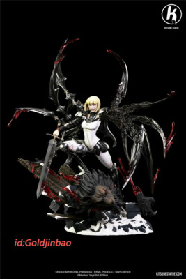 Kitsune Statue Claymore Clare Resin Model Rigarudo Statue Pre