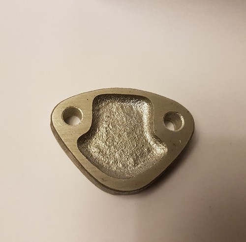Coventry Climax FWB, FWA, and FWE Fuel Pump Blanking Plate Lotus Elva Lola - Picture 2 of 2