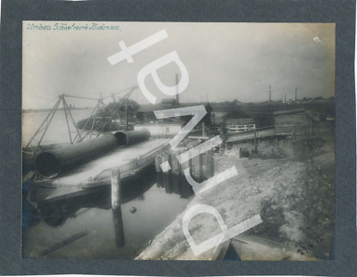 Photo Kaiser Wilhelm Canal NOK Conversion Pumping Station Kudensee SH L1.40