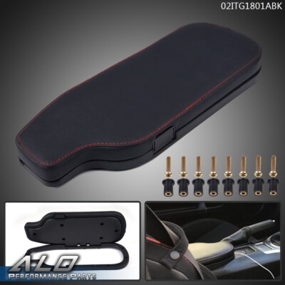 Fit For 13-18 Subaru BRZ /Scion FRS /Toyota 86 Euro-Spec Flip Open Armrest Black