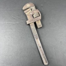 Vintage Original IMPROVED STILLSON 14 Inch Pipe Wrench Made In USA, pre RIGID
